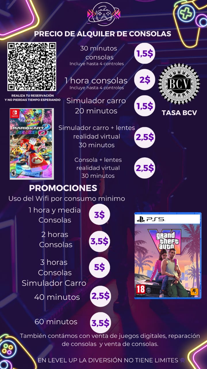 Lista de Precios Gamer